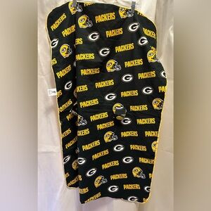 Green Bay Packers plush car seat canopy cover